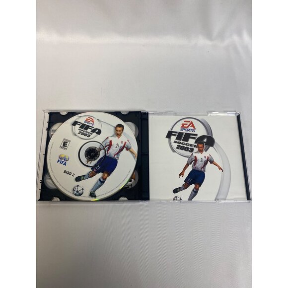 FIFA Soccer 2003 EA Sports PC CD-ROM 2-Disc Electronic Arts - Picture 7 of 8